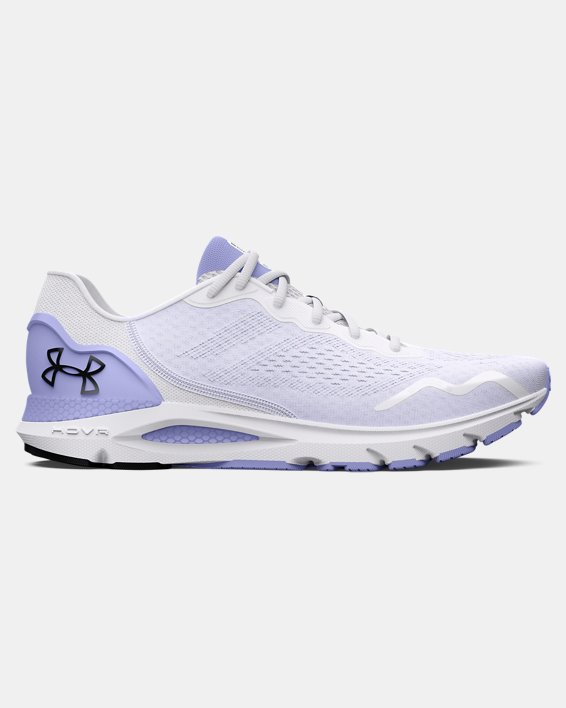 女士UA HOVR™ Sonic 6跑鞋 in White image number 0